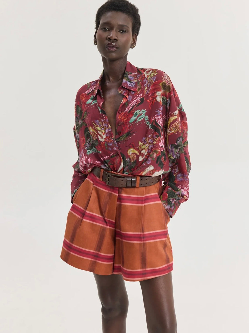 Cosmopolitan Shorts (Plaid)