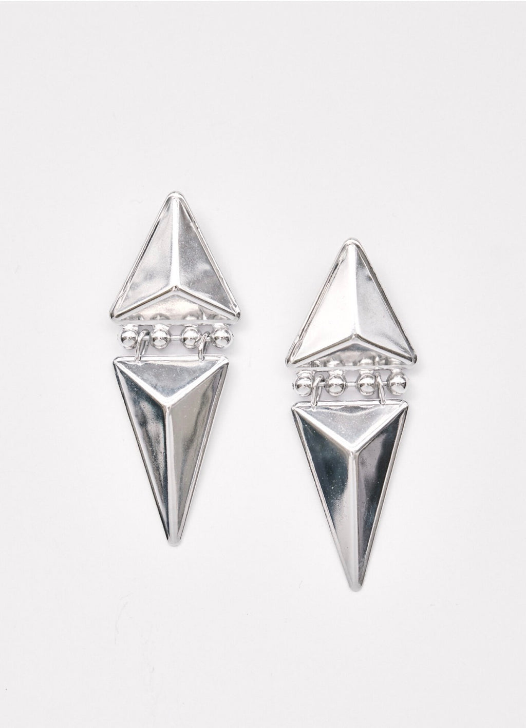TOTEM EARRINGS(SILVER)