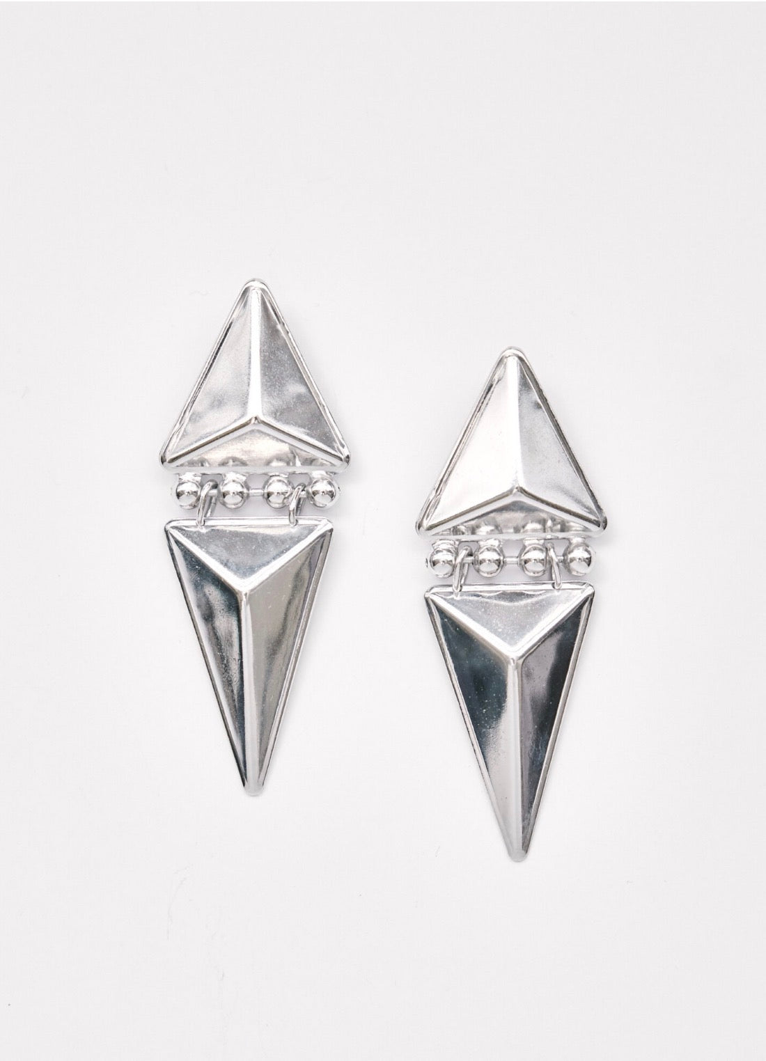 TOTEM EARRINGS(SILVER)
