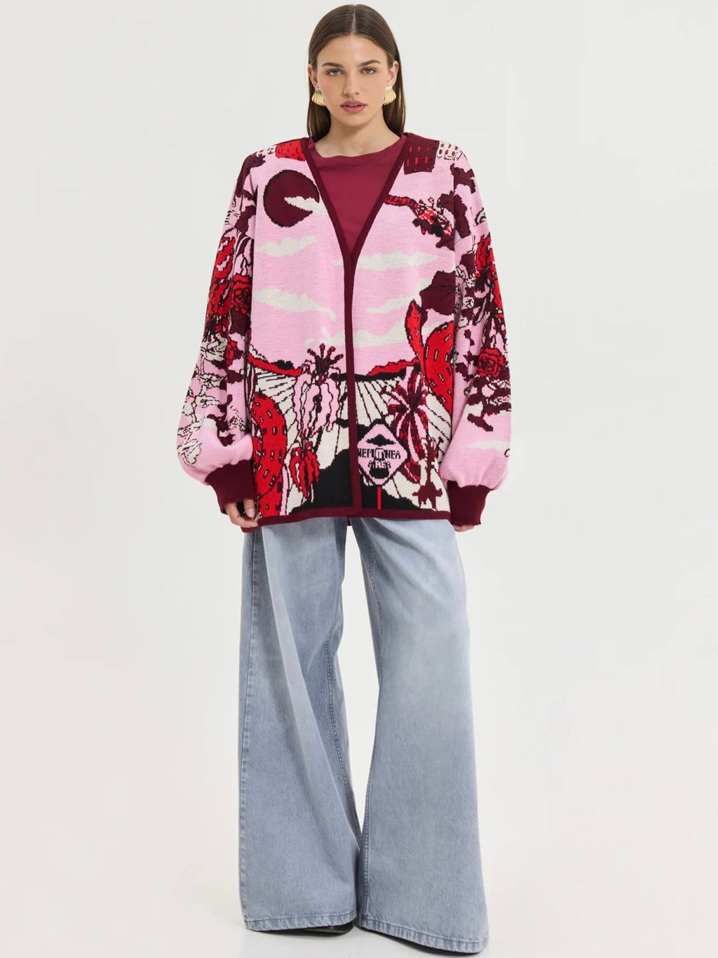 Old Fashioned Cardigan (Pink)