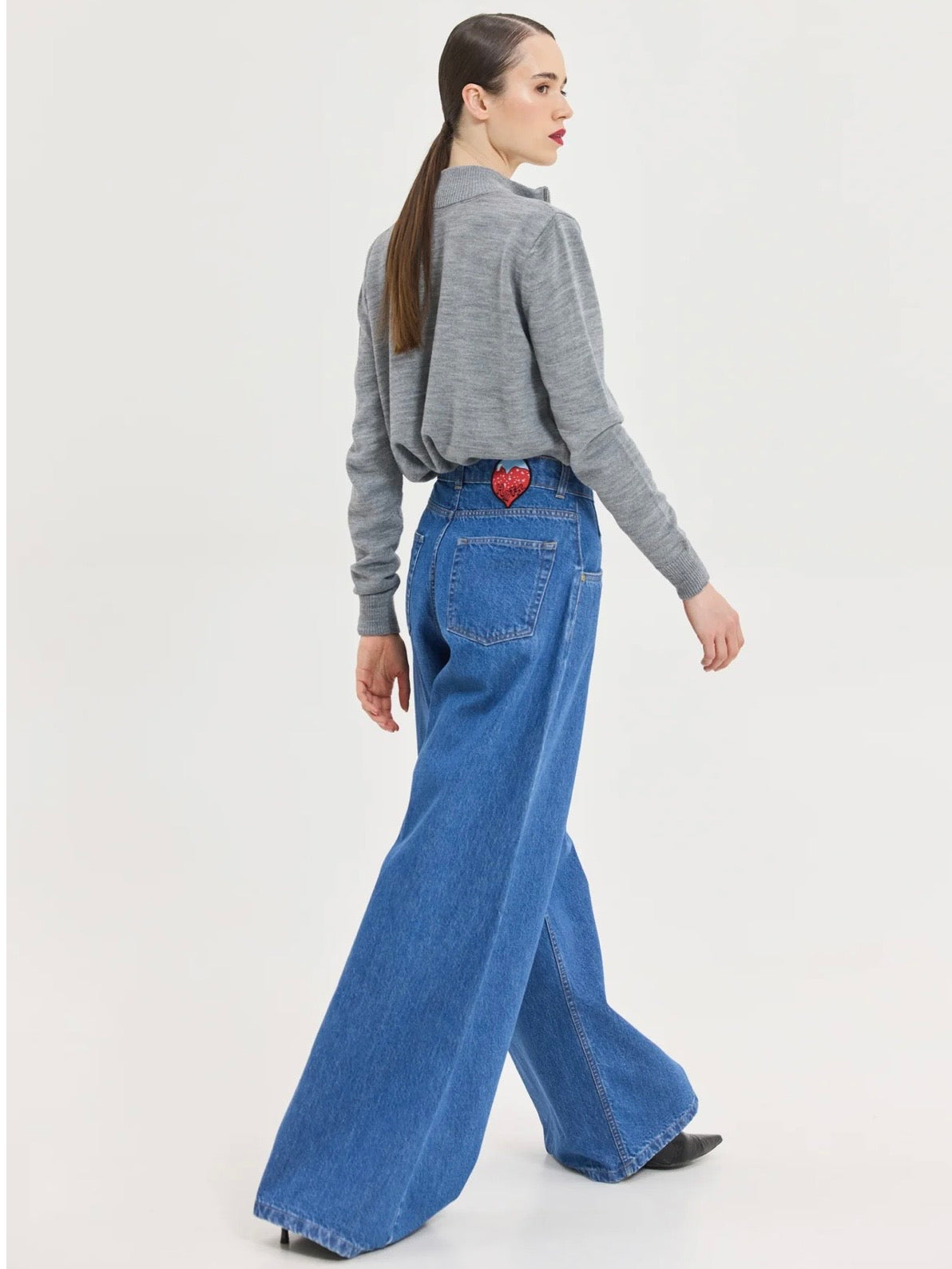 Sagittarius Denim Pants (Mid Blue)