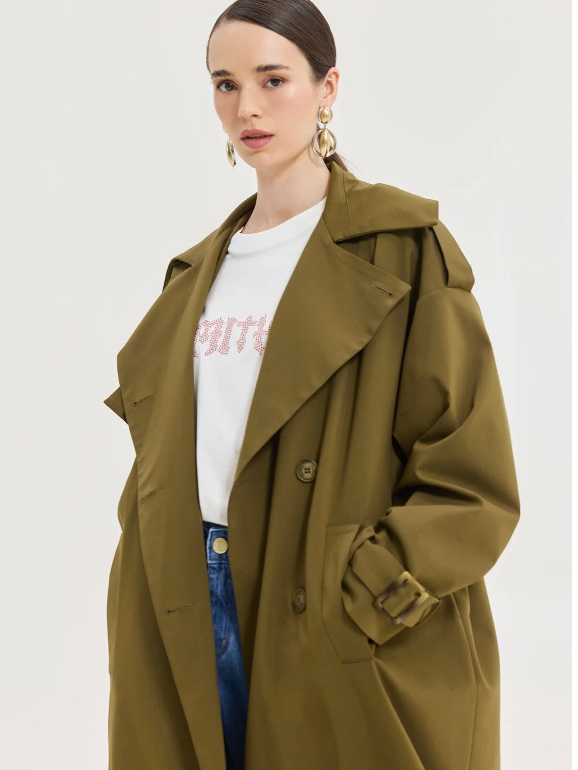 Astra Trenchcoat (Khaki)