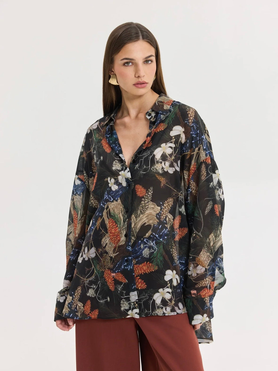 Heather Shirt (Dark Blue)