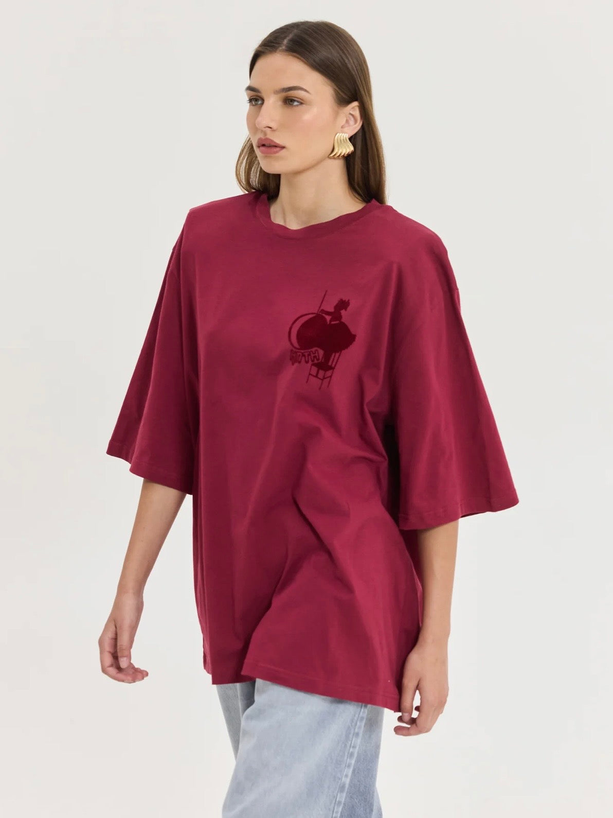 Sahara T-Shirt (Bordeaux)