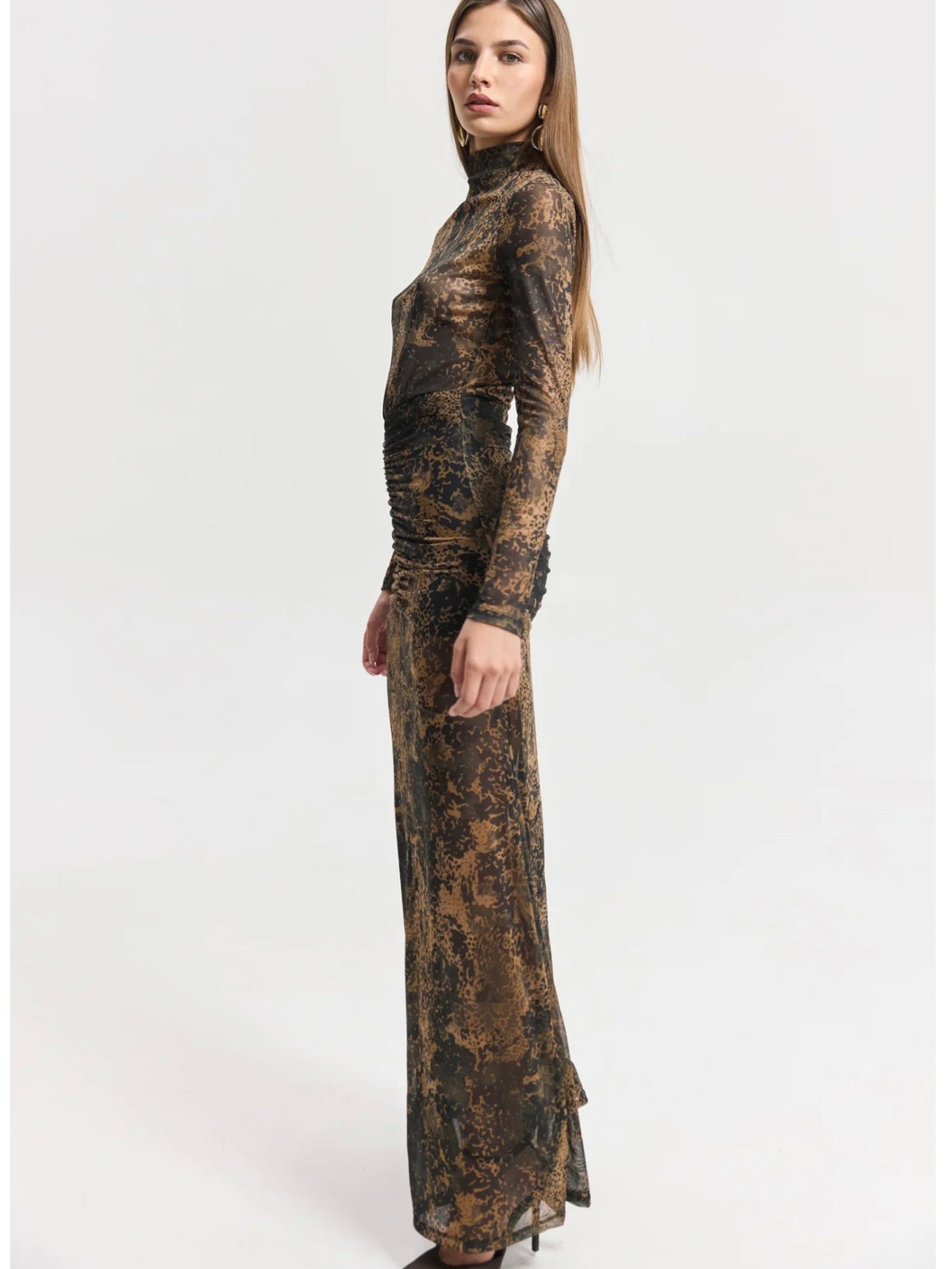 Mandarino Dress (Brown)