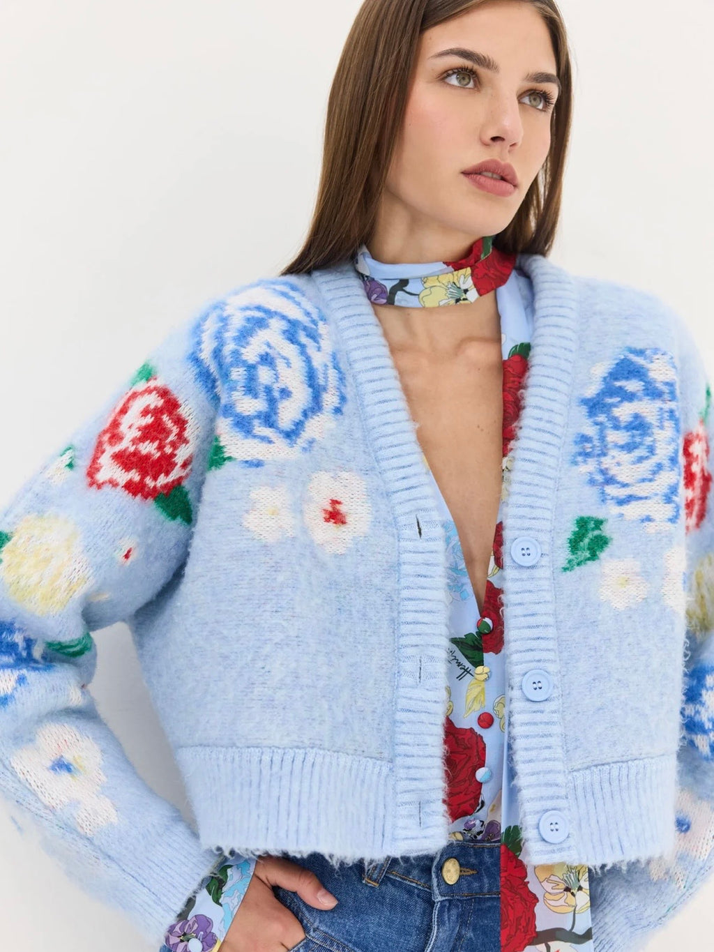 Capricorn Cardigan (Light Blue)