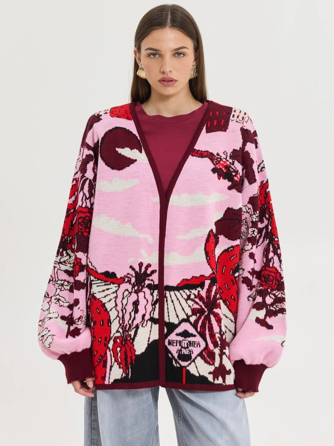 Old Fashioned Cardigan (Pink)
