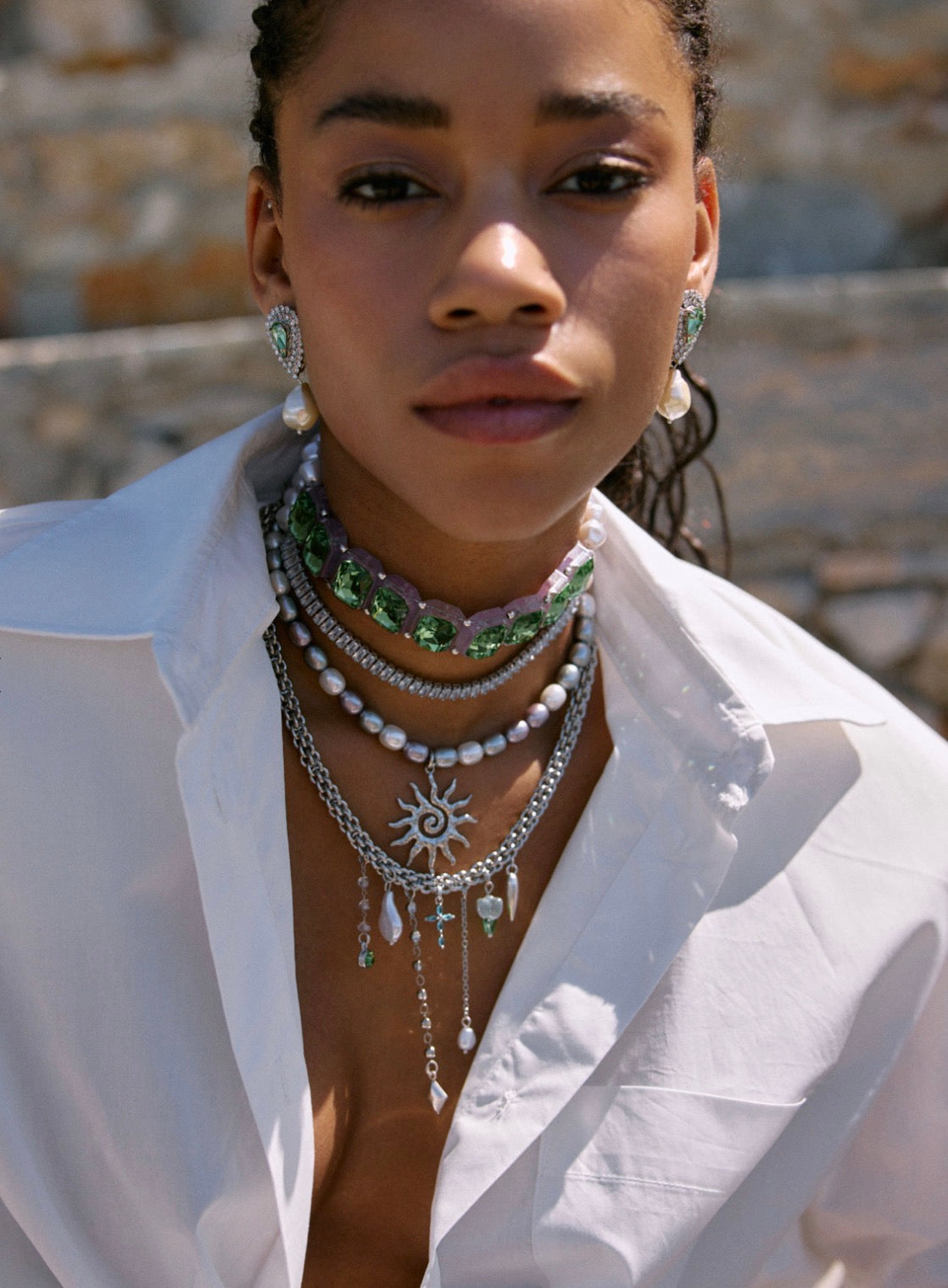AQUA KISS NECKLACE