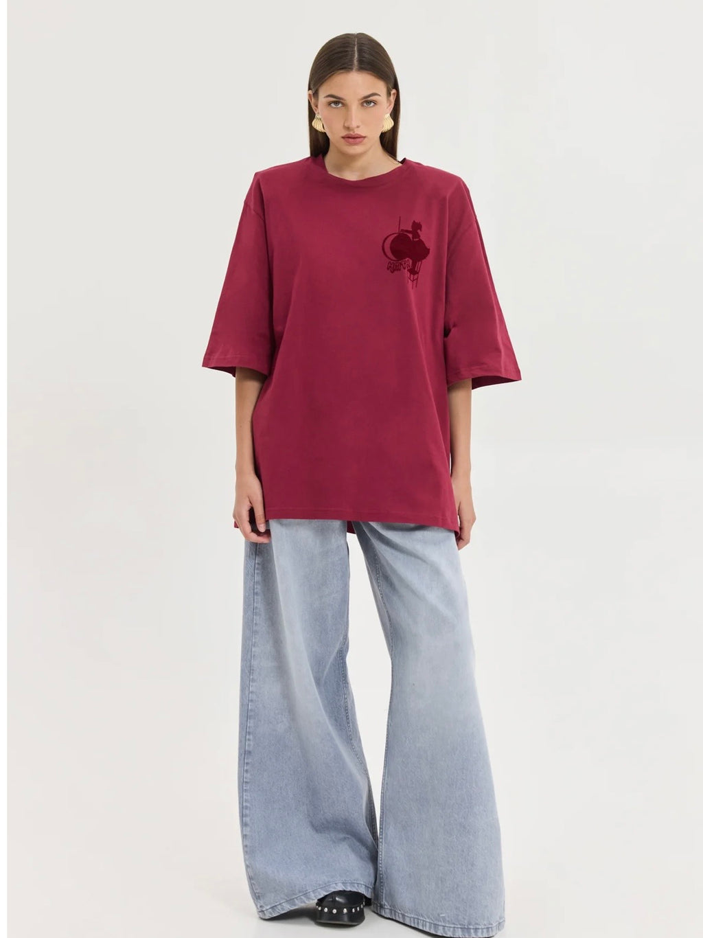 Sahara T-Shirt (Bordeaux)