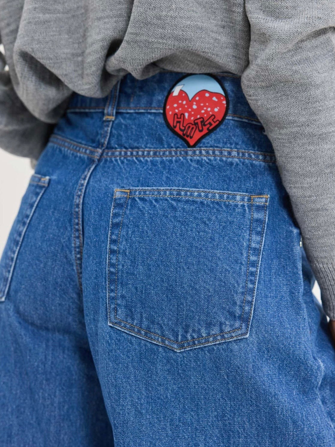 Sagittarius Denim Pants (Mid Blue)