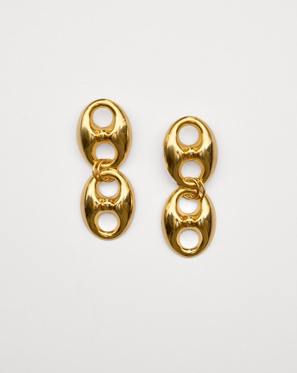 THETA EARRINGS(GOLD)