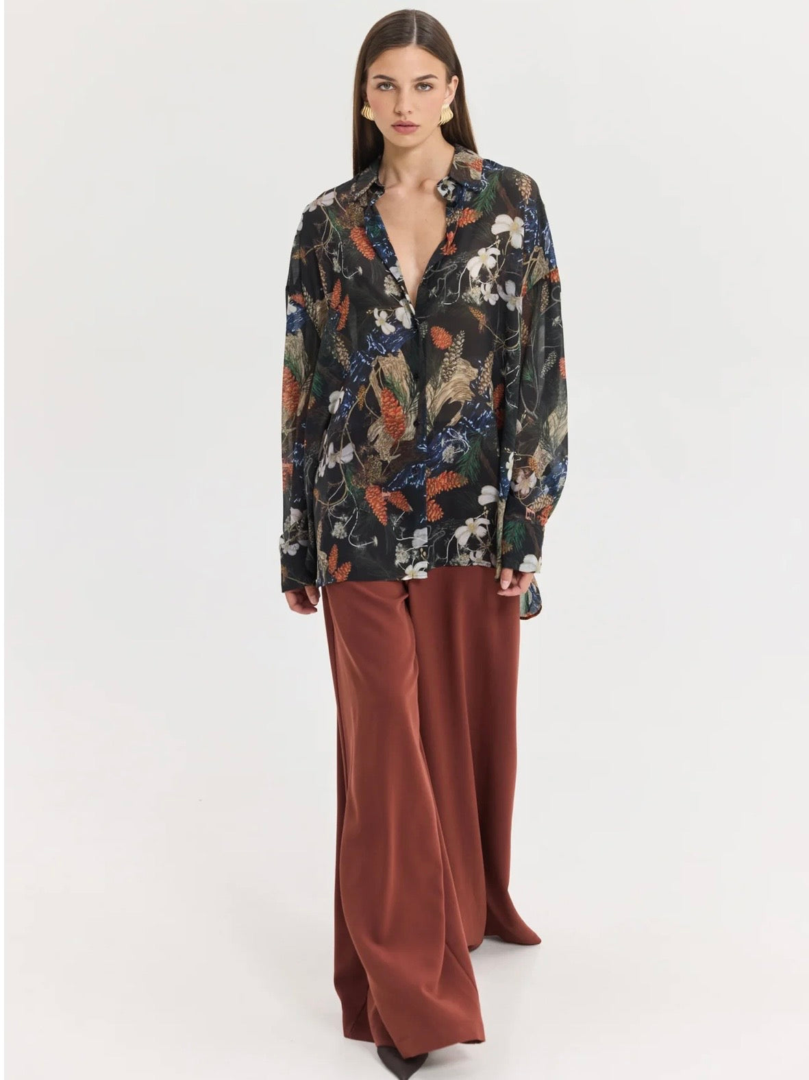 Heather Shirt (Dark Blue)