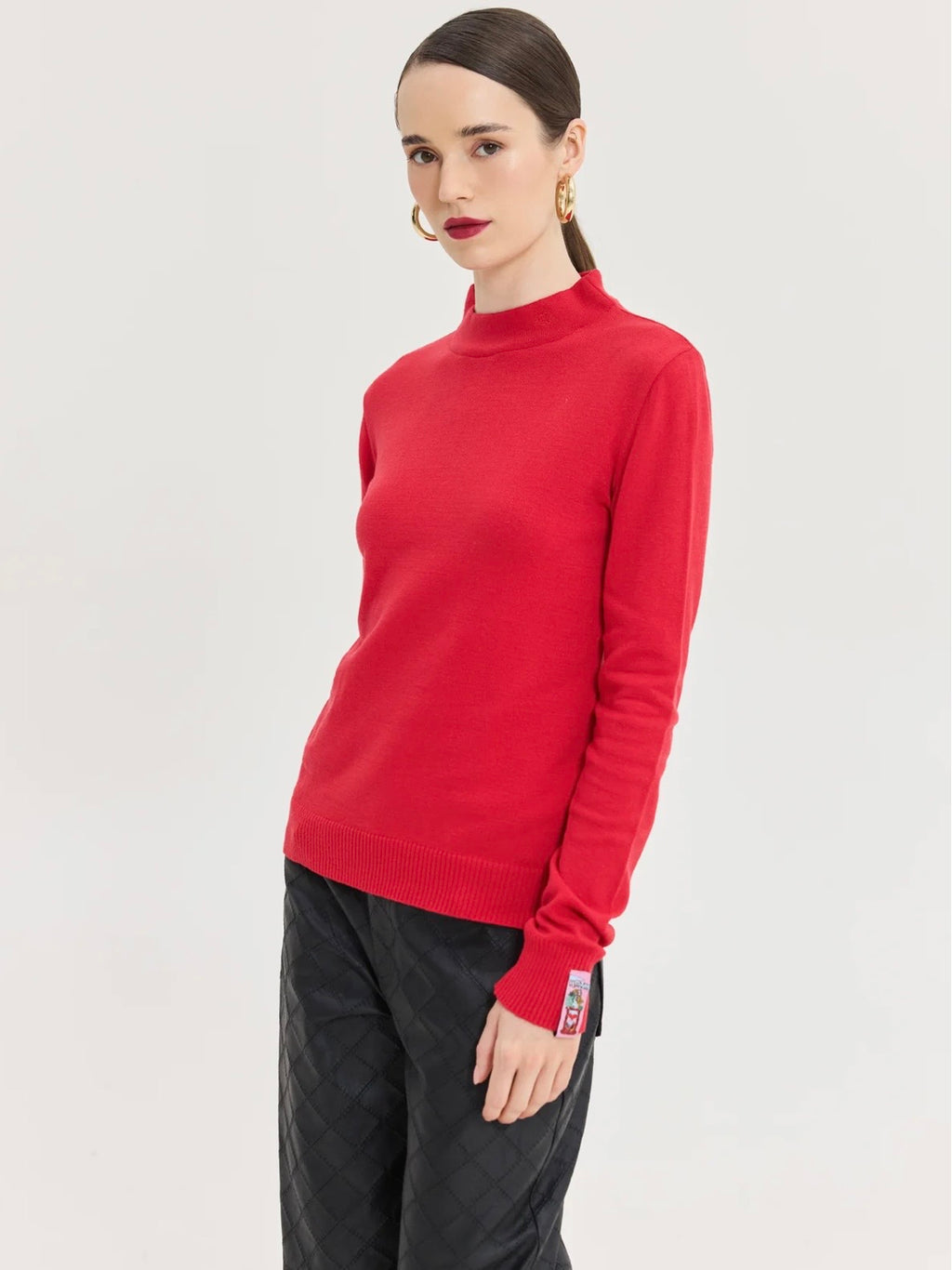 Zenith Knitted Top (Red)