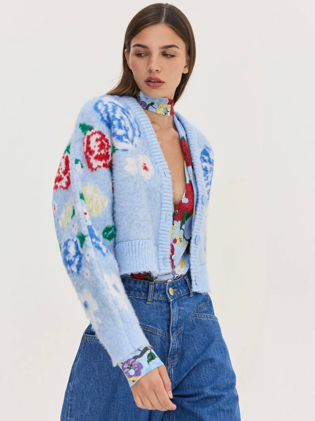 Capricorn Cardigan (Light Blue)