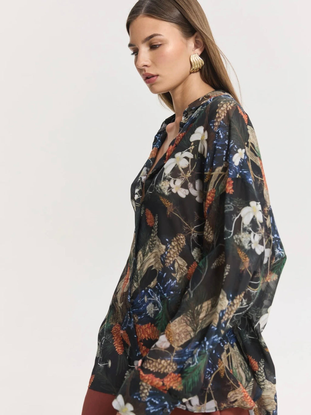Heather Shirt (Dark Blue)