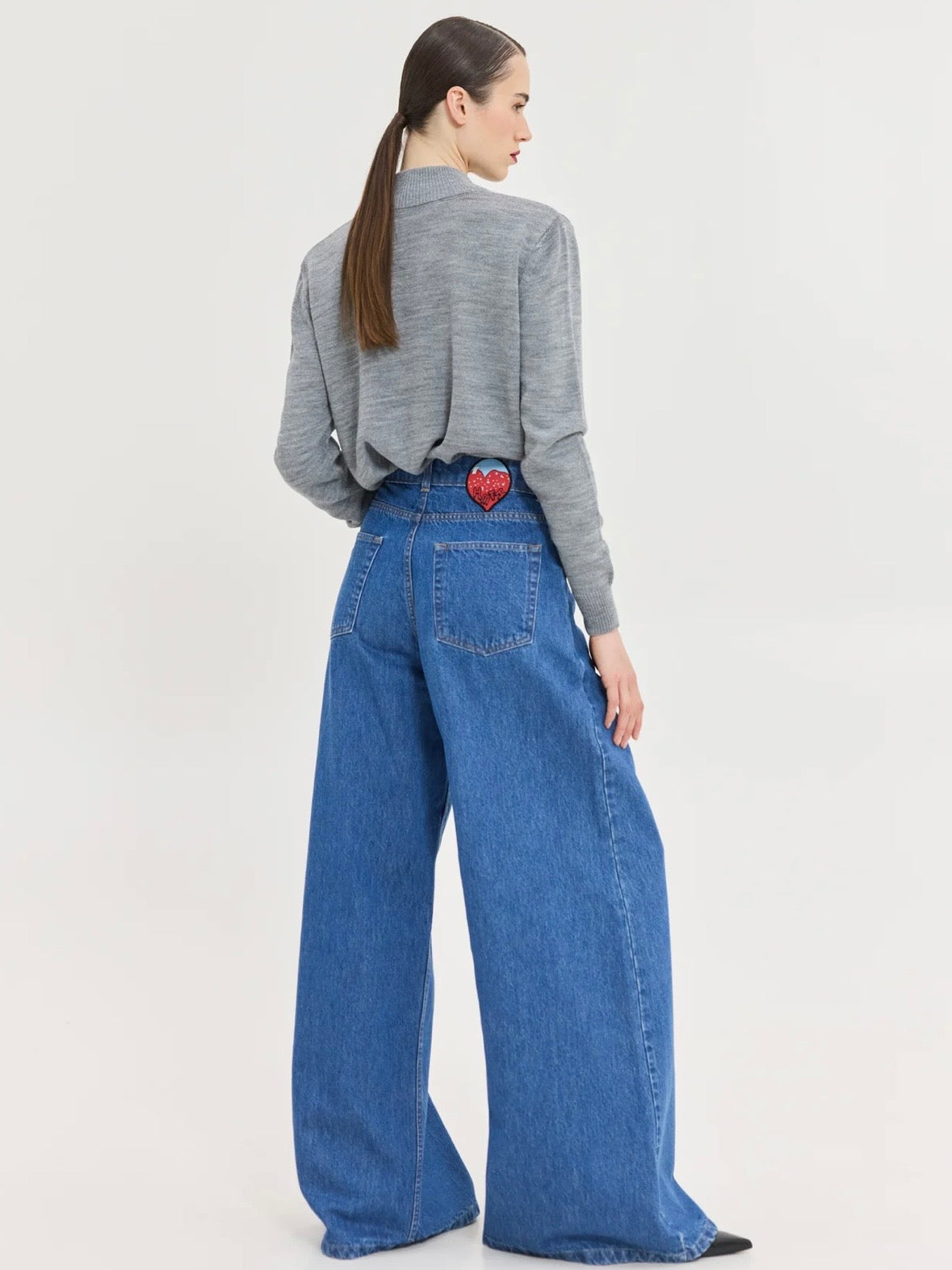 Sagittarius Denim Pants (Mid Blue)