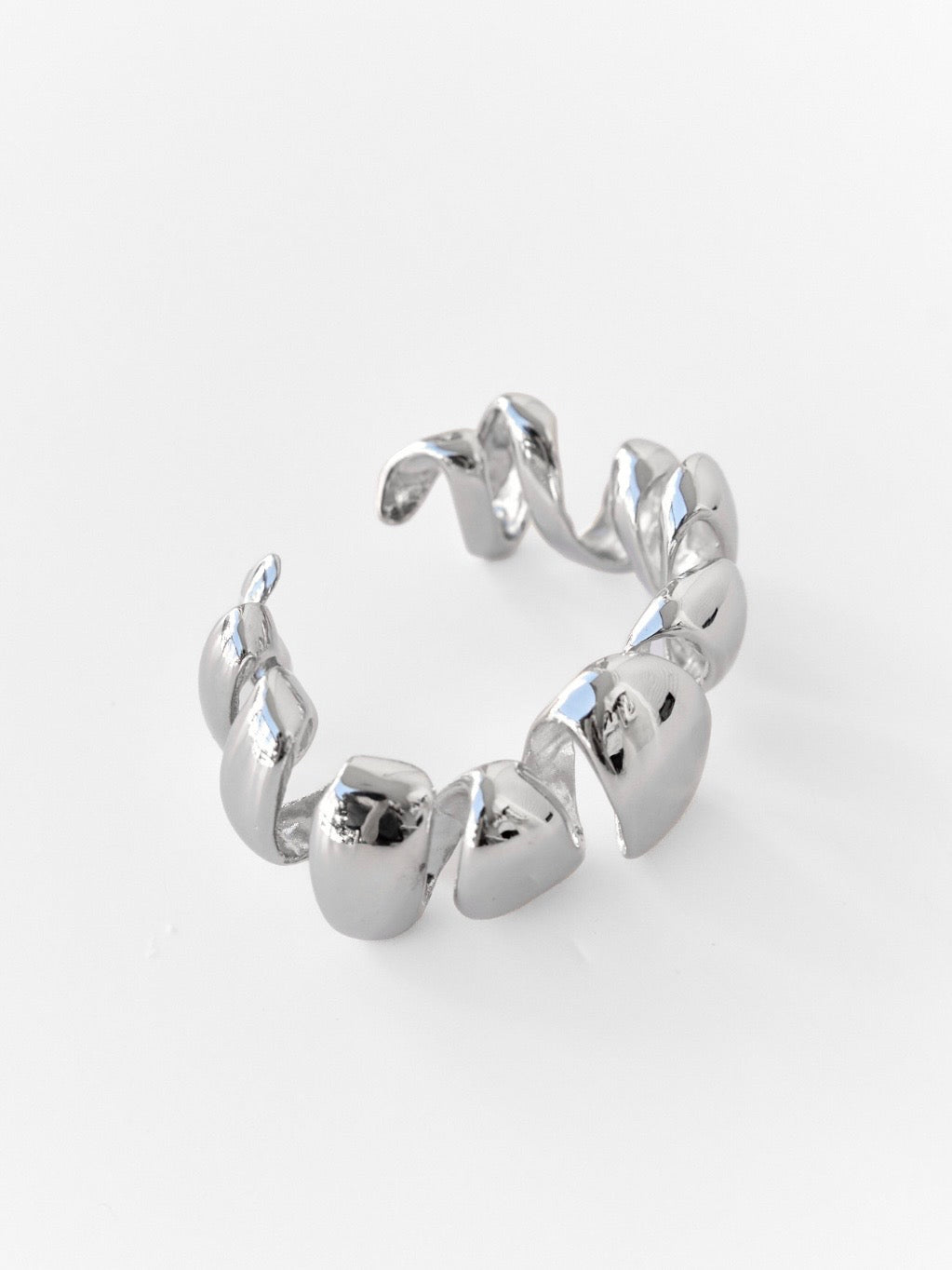 RIBBON BRACELET(SILVER)
