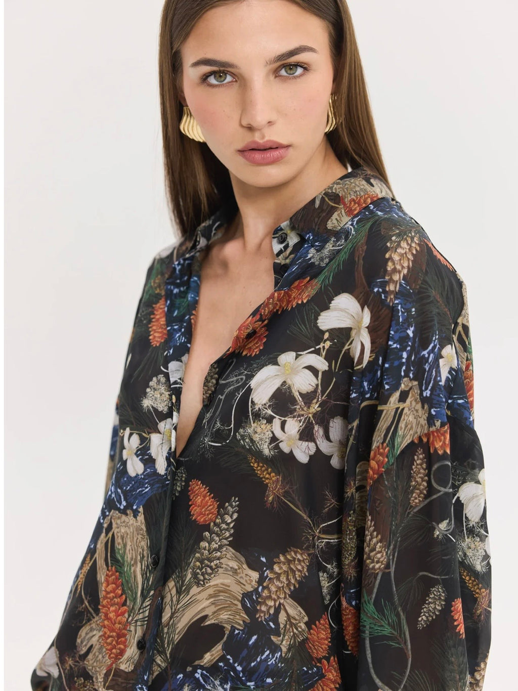 Heather Shirt (Dark Blue)