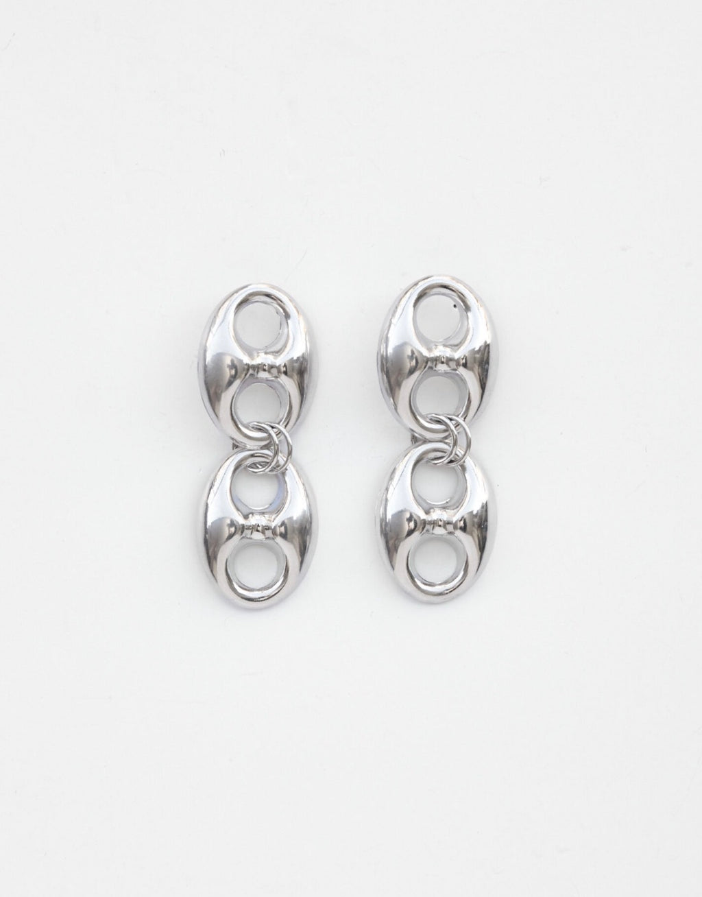 THETA EARRINGS(SILVER)