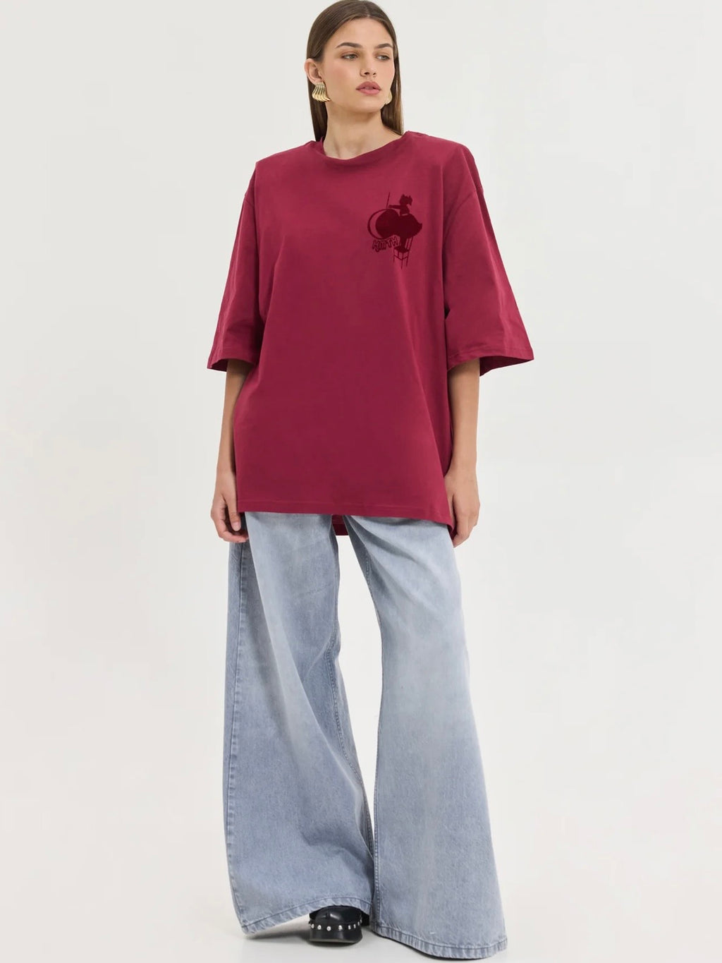 Sahara T-Shirt (Bordeaux)