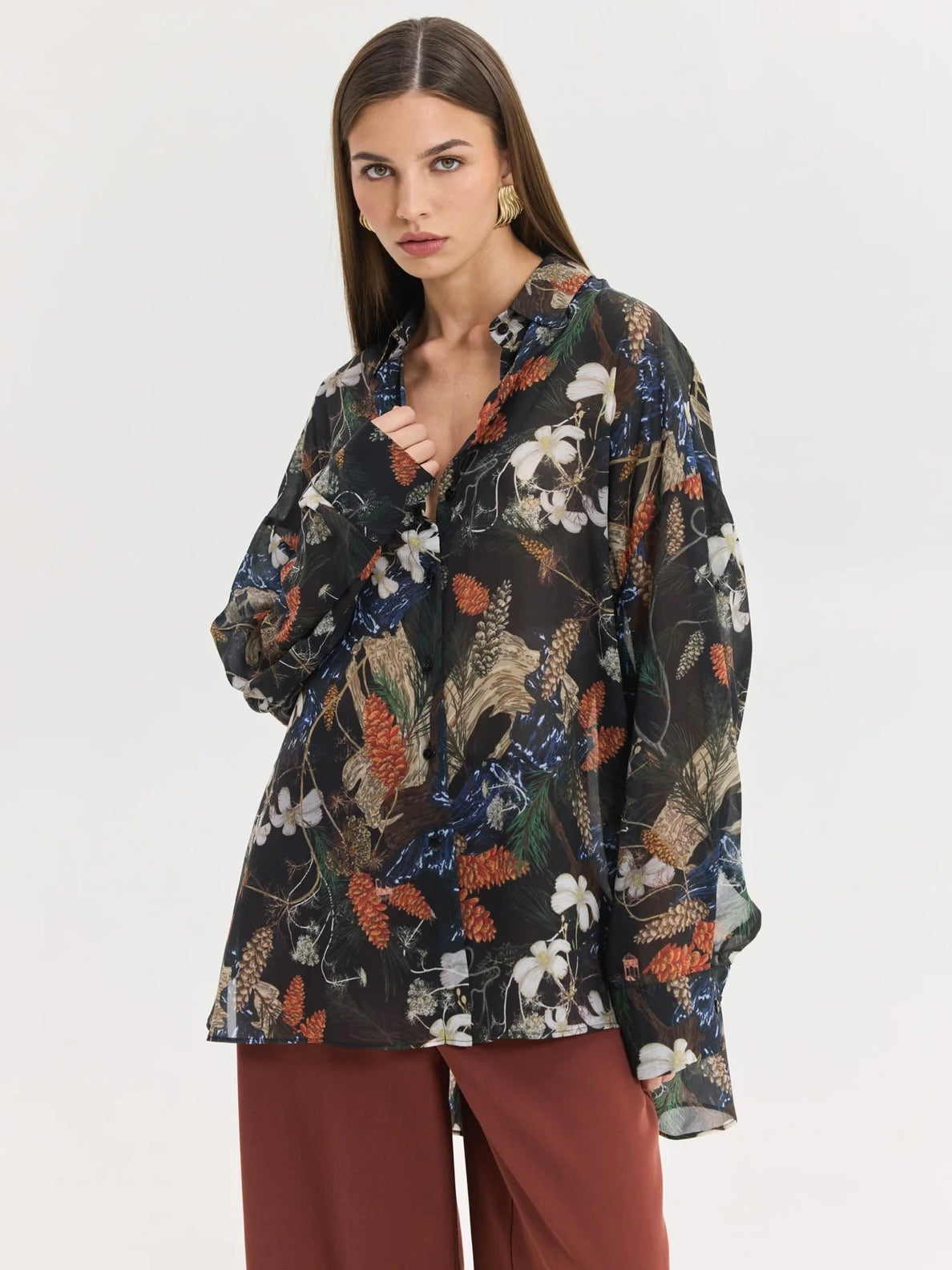 Heather Shirt (Dark Blue)